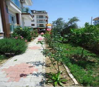 Turkey. A renovated 2-room apartment is for sale in Alaniya, -9