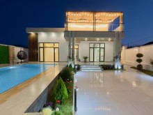 Buying a new house in Baku, Mardakan settlement. 1 floor, 4 rooms, -2