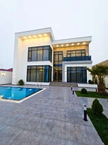 Mərdəkan, 5 otaqlı villa evlər, Bravo market yolunda, Bakı, Azərbaycan, -19