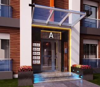 4-room luxury renovated apartments with a total area of ​​130 sq.m turkey, -1