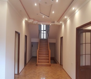 a newly built 2-storey + basement, 8-room mansion villa in Baku center, -6