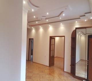 a newly built 2-storey + basement, 8-room mansion villa in Baku center, -9