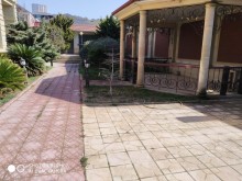A villa with a sea view pool is for sale in Hazi Aslanov, -8