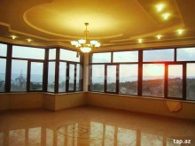 A villa with a sea view pool is for sale in Hazi Aslanov, -20