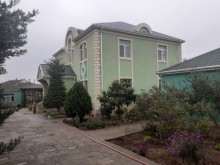 house is for sale on a 10 sot plot near the road in Bina settlement of Baku city, -4