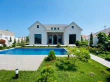 villa with a special design is for sale in the Mardakan, -12