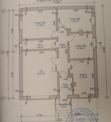 Şüvalan-Qala yolunda "Azbadam" yanında 1 mərtəbə mansardalı həyət evi satılır, -13