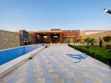 A 1-storey 5-room villa with a swimming pool is for sale in Mardakan
, -4