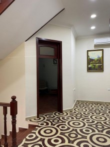 Hurry up to buy a 3-storey furnished villa garden house in Baku, -14