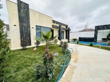 A modern courtyard house with a swimming pool in Mardakan, -6