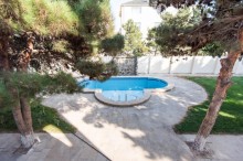 A 4-storey fully renovated villa is for sale in Badamdar settlement, Baku, -5
