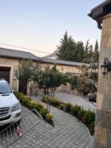 A 2-storey + mansard courtyard house is for sale in Baku, -2
