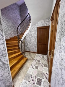 A 2-storey + mansard courtyard house is for sale in Baku, -10