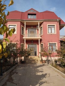 A 2-storey + attic villa is for sale in Baku, -1