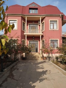 A 2-storey + attic villa is for sale in Baku, -11