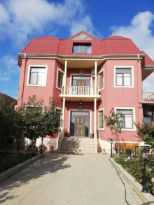A 2-storey + attic villa is for sale in Baku, -13