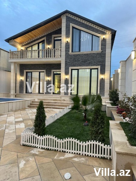 4 otaqlı həyət evi/bağ evi 160 m², Mərdəkan q., -1