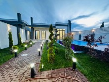 A villa-cottage house is for sale in the city of Baku, Mardakan village, -6
