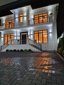 Badamdar qəsəbəsində modern villa ev satılır, -6