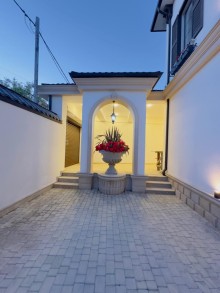 A 2-storey Mediterranean-style house is for sale in Baku city, -8