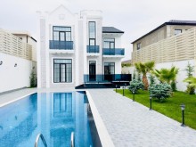 A new 2-floor 6-room house is for sale in Baku city, Mardakan settlement, -2