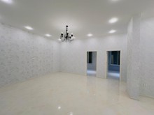 A new 1-story house is for sale in Shuvelan, Baku, located just 1 km from the sea, -7