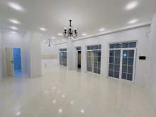 A new 1-story house is for sale in Shuvelan, Baku, located just 1 km from the sea, -16