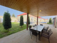 Mardakan, house for sale 700m from Bravo - pool, green area, ready documents, -4