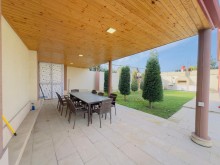 Mardakan, house for sale 700m from Bravo - pool, green area, ready documents, -16