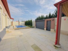 Mardakan, house for sale 700m from Bravo - pool, green area, ready documents, -18