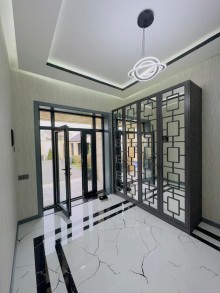 A modern villa is for sale in Baku, located in the Shuvulan, -11