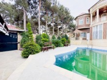 Buzovna Kardioloji mərkəz yolunda villa ev satılır, -4