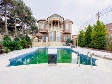 Buzovna Kardioloji mərkəz yolunda villa ev satılır, -5