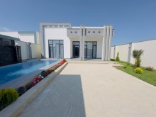 Şüvəlanda modern 1 mərtəbəli ev satılır, -3