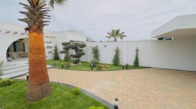 Buzovna Mərdəkan yolunda "Vətən" restoranı yaxınlığında palmalı villa satılır, -2