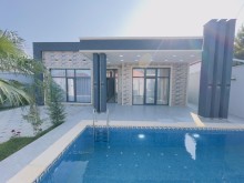 Şüvəlanda ziyarətgah yaxınlığında hovuzlu ev satılır, -2