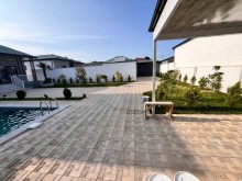 Buzovnada yola yaxın elit məhəllədə yeni villa satılır, -6