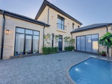 Mərdəkan Qızılqum bağlarında modern villa satılır, -5