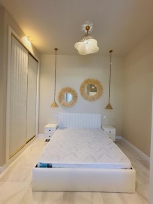 Mərdəkan Qızılqum bağlarında modern villa satılır, -17