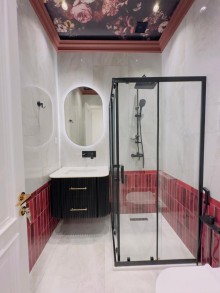 Mərdəkan Qızılqum bağlarında modern villa satılır, -19