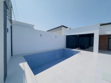 Şüvəlanda daha bir "sensasiya" Həyətində ağac olan yeni ev satılır !, -7