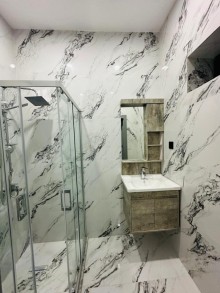 Bakıda 1 mətrəbli 4 otaqlı modern ev satılır, -16