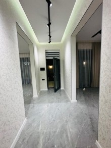 Bakıda 1 mətrəbli 4 otaqlı modern ev satılır, -19