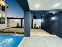 Şüvəlanda hovuzlu 2 mərtəbəli ev satılır, -2