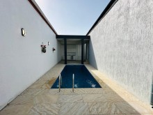 Bağ evi Mərdəkan,  1 mərtəbəli 4 otaqlı hovuzlu ev münasib qiymətə, -11