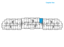 Dəniz mənzərəli 2 otaqlı Arabian Ranches mənzilləri satılır, -6