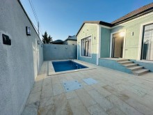 Şüvəlan qəsəbəsində ziyarətgah yaxınlığında yeni tikilmiş 1 mərtəbəli ev satılır, -4