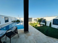 Bakının fərdi evlər massivində, Şüvəlan qəsəbəsində yeni villa satılır, -3