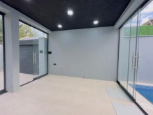 Mərdəkanda yeni 1 mərtəbəli ev satılır. 3 sot torpaq sahəsi, -4