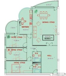 Elmlər Akademiyası, BDU yanı Satılır Yeni Tikili, -17